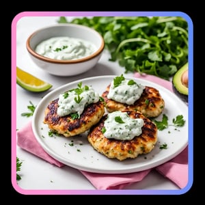 Healthy chicken patties recipe